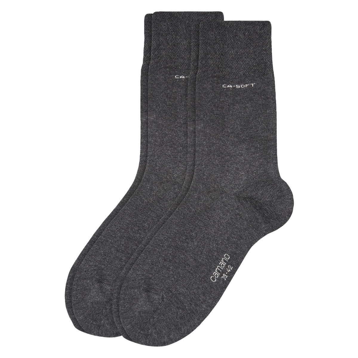 Camano Unisex ca-soft Socks ohne Strumpfhaus verschiedene Far Gummidruck Winterberger Pack. 2er –