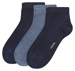
                  
                    Camano Quarter Kurzsocken ohne Gummidruck 3 Paar
                  
                