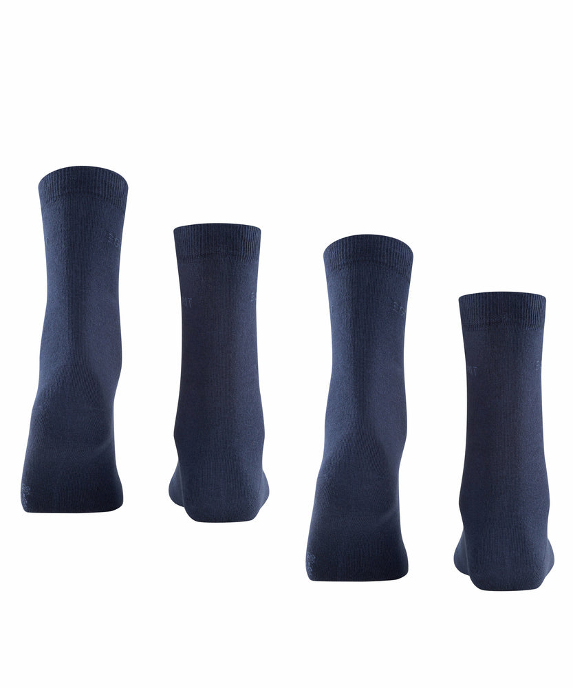 
                  
                    Esprit Women`s Basic Socks Damen Socken 2 Paar blau
                  
                