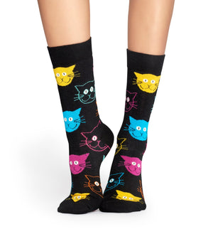 
                  
                    Happy Socks Cat Sock - Katzen Socke
                  
                