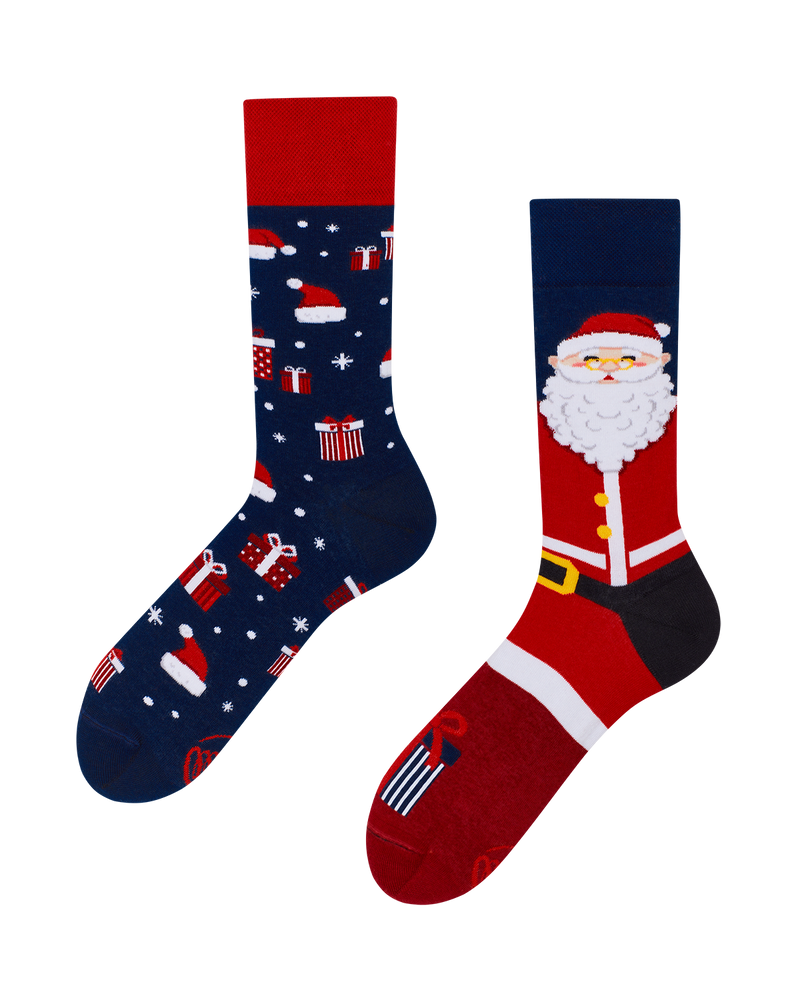 Many Mornings SANTA CLAUS Weihnachten Socken