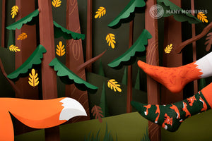 
                  
                    Many Mornings Socken Red Fox  Fuchs
                  
                
